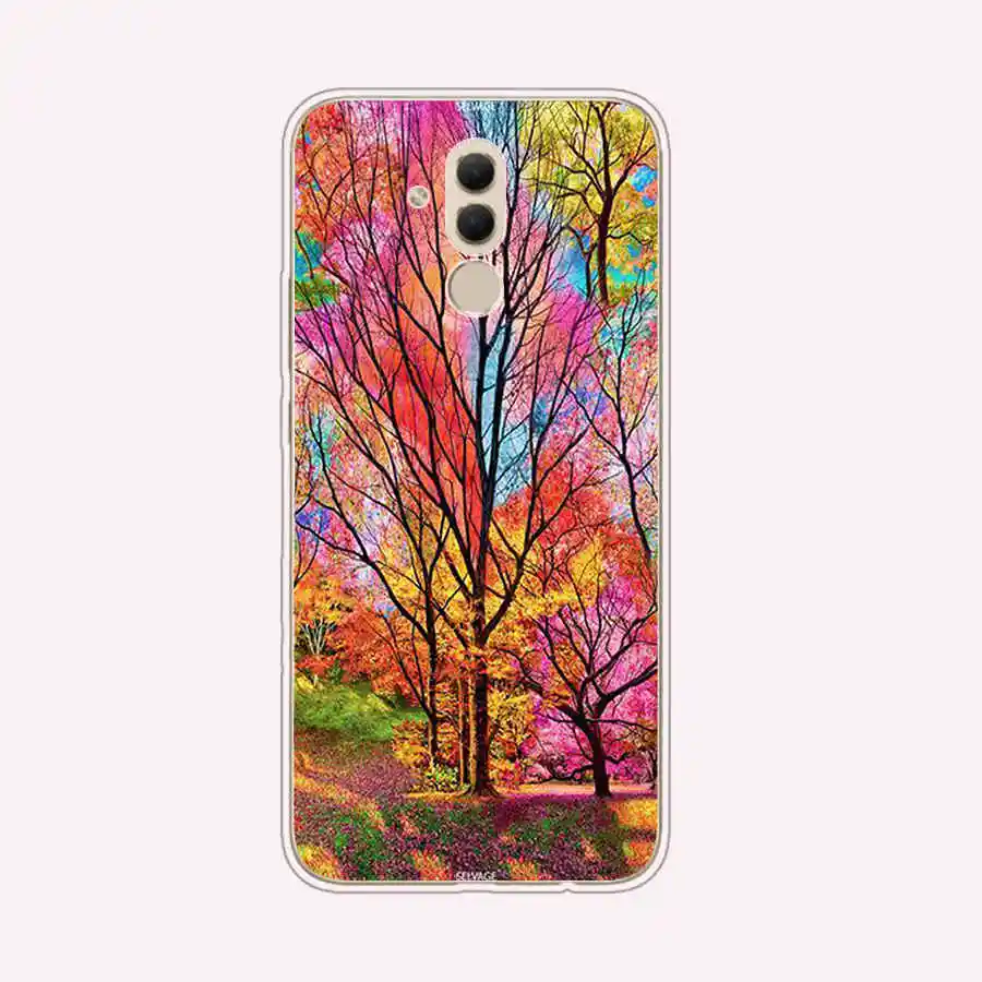 Чехол для Huawei Mate 20 Lite Mate20 мягкий силиконовый чехол-накладка из ТПУ SNE-LX1 чехлы