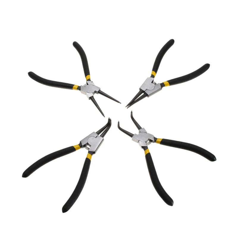 4 шт. зажимные плоскогубцы из углеродистой стали 7 дюймов Комбинированный зажим