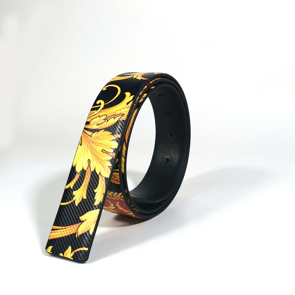 Ремень из итальянской коровьей кожи для мужчин и женщин Модный классический пояс