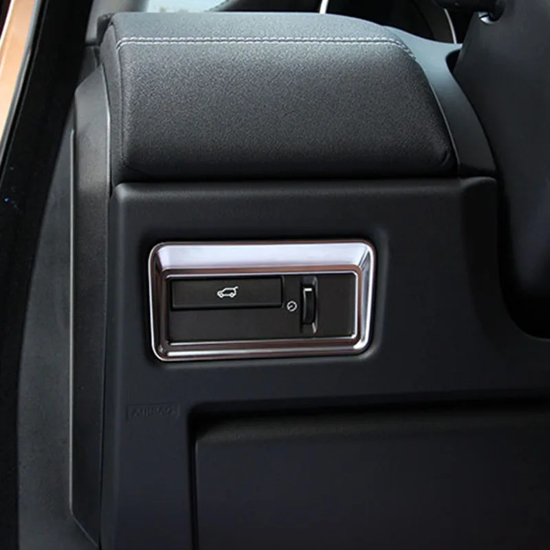 Хромированная накладка на заднюю дверь декоративная наклейка для Range Rover Evoque 2011