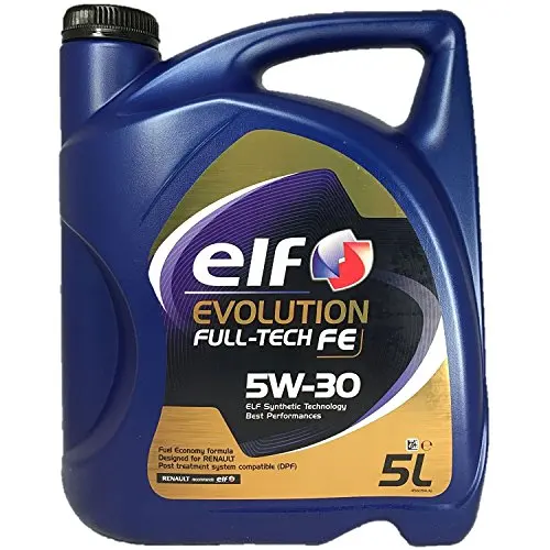 Моторное масло Elf-Evolution Full-Tech FE 5W-30 5 л с топливной составляющей | Автомобили и