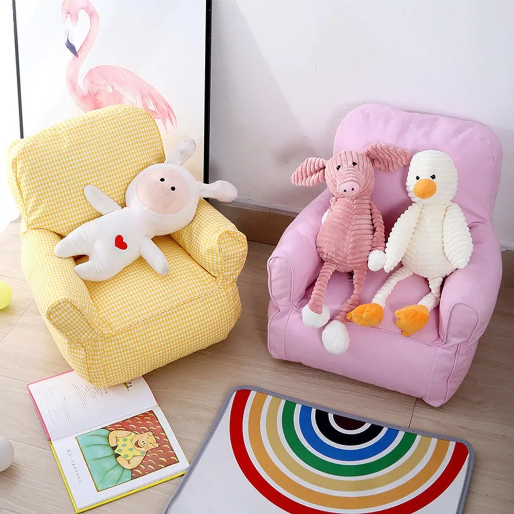 

Children's Sofa Lazy Sofa Pet Baby Sofa Art Cute Children Single Seat Nordic Mini Children's Room Sofa Chair Seat Single Sofa