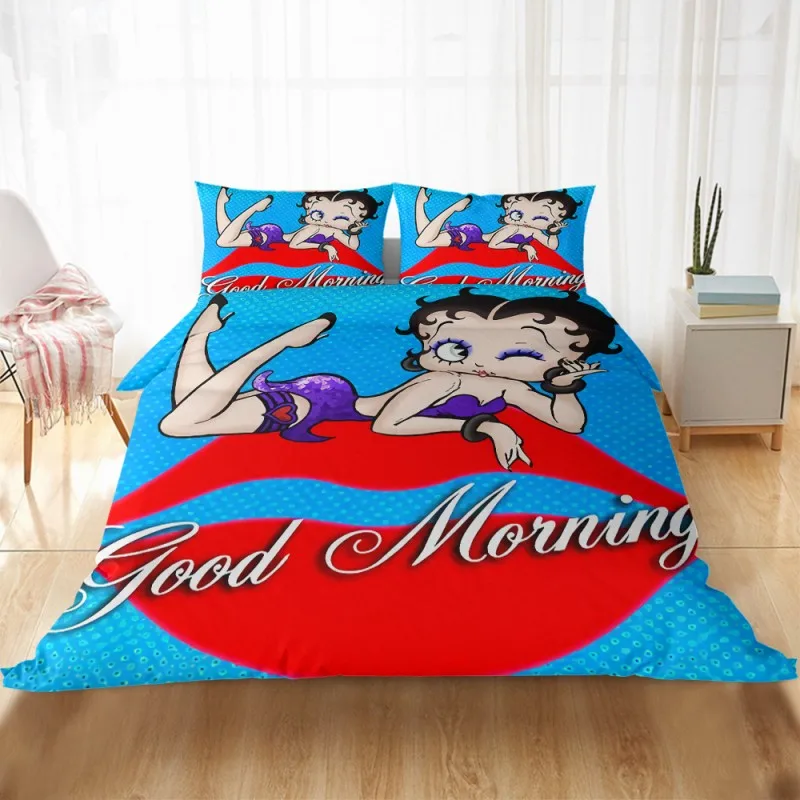 

3D Betty Boop Twin Queen King