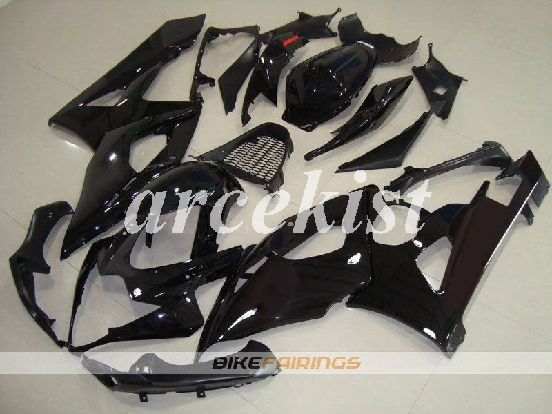 

4 подарка, новинка, полный обтекатель для мотоцикла ABS, подходит для Suzuki GSX-R1000 K5 2005 2006 GSXR1000 05 06, черный кузов