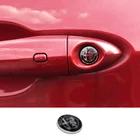 Декоративные наклейки в виде отверстия для ключей автомобиля, наклейки модифицированные для Alfa Romeo Julie Stelvio, аксессуары