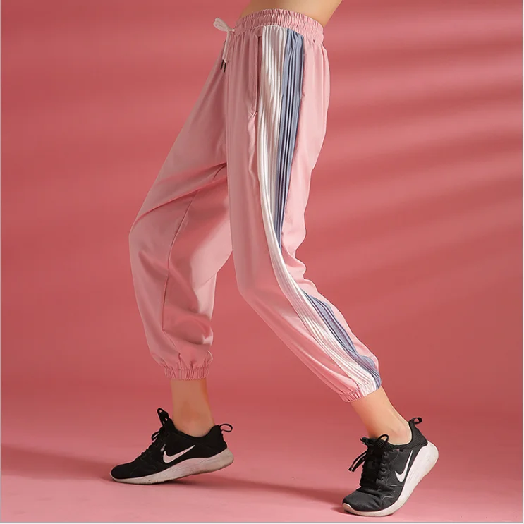 

jogging Sports Pants Loose Yoga Pants Women Fitness Workout Sportswear Trousers