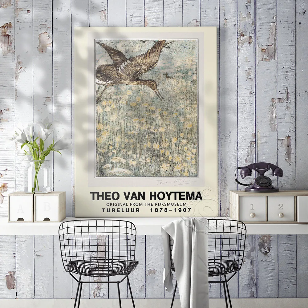 Выставочный плакат Тео ван хойтема принты турелуора настенное искусство с