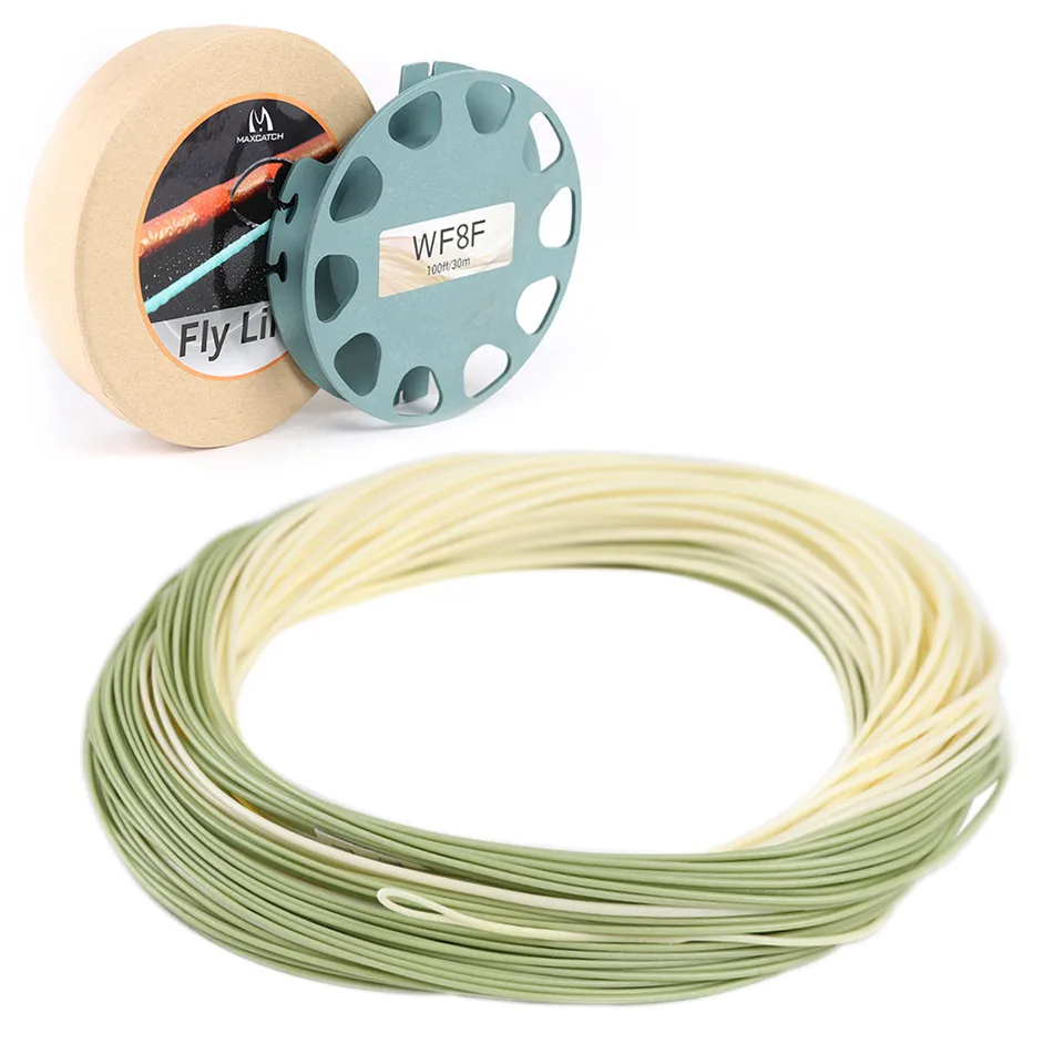 Maxcatch 90FT 4wt 5wt 6wt WF леска для ловли форели нахлыстом плавающая нахлыстом|line knitwear|line