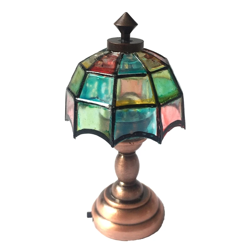 

MOLD Dollhouse Mini LED Light Colour Mini LED Light Exquisite appearance Simulation Ornament Decoration for 1/12 Dollhouse