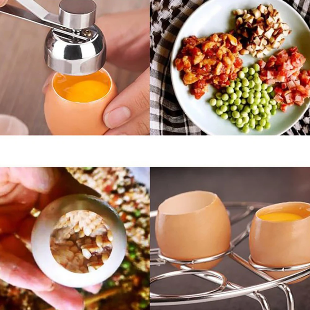 304 открывалка для яиц из нержавеющей стали маленький диаметр открывающаяся