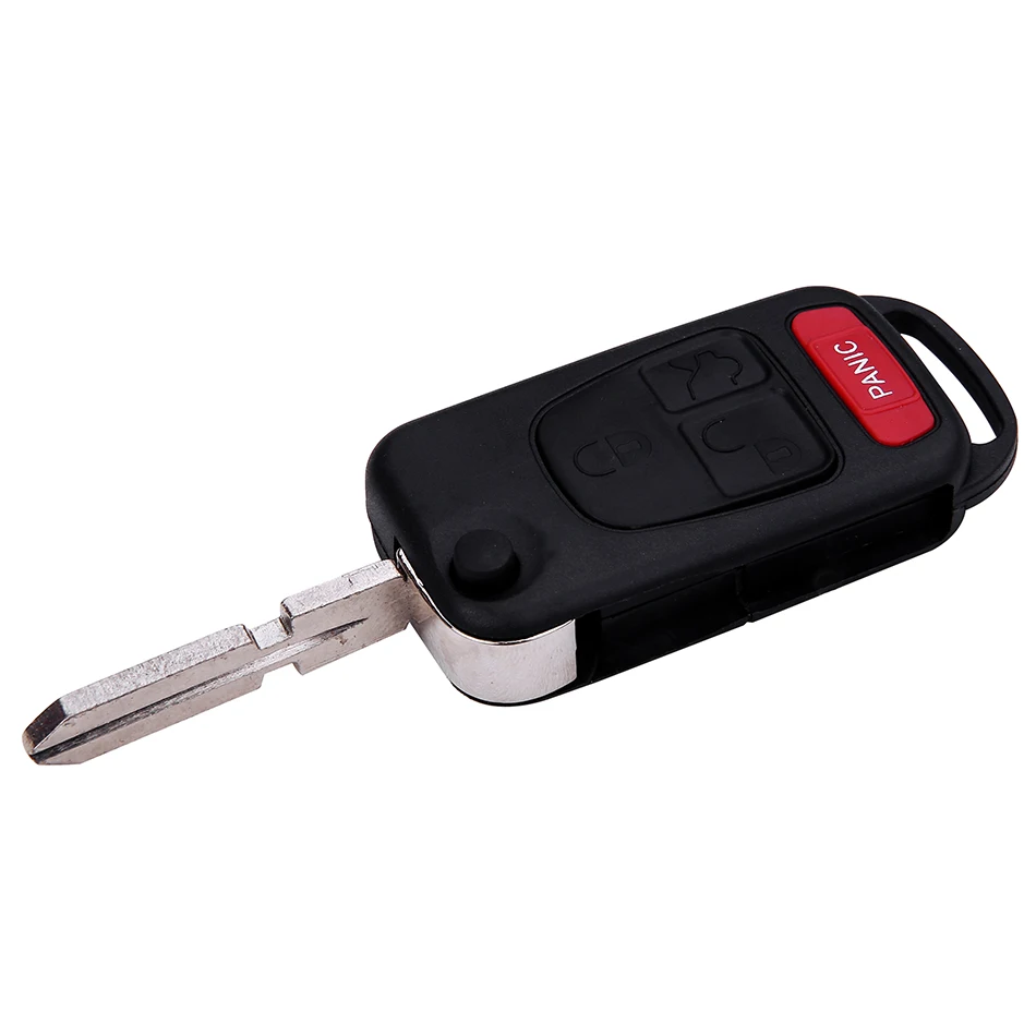 3 + 1 кнопочный переключатель откидной Чехол для ключа HU39 Blade MERCEDES BENZ ML320 ML350 ML55 SLK230