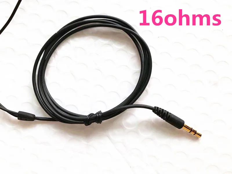 Diy наушники pk1 pk2 SR2 16 Ом/32 Ом/150 Ом TPE провод - Цвет: 16 ohms