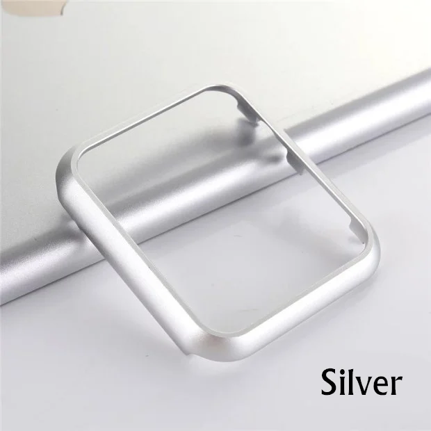 silver1 Алмазный чехол для apple watch band apple watch 4 3 5 Чехол 44 мм/40 мм 42 мм/38 мм iwatch band Кристальный защитный бампер - Цвет ремешка: silver1