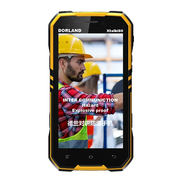 

Dorland smart explosion-proof mobile phone xtalki60 memory 6G + 128G gas dust dual certification IP68 petrochemical industry