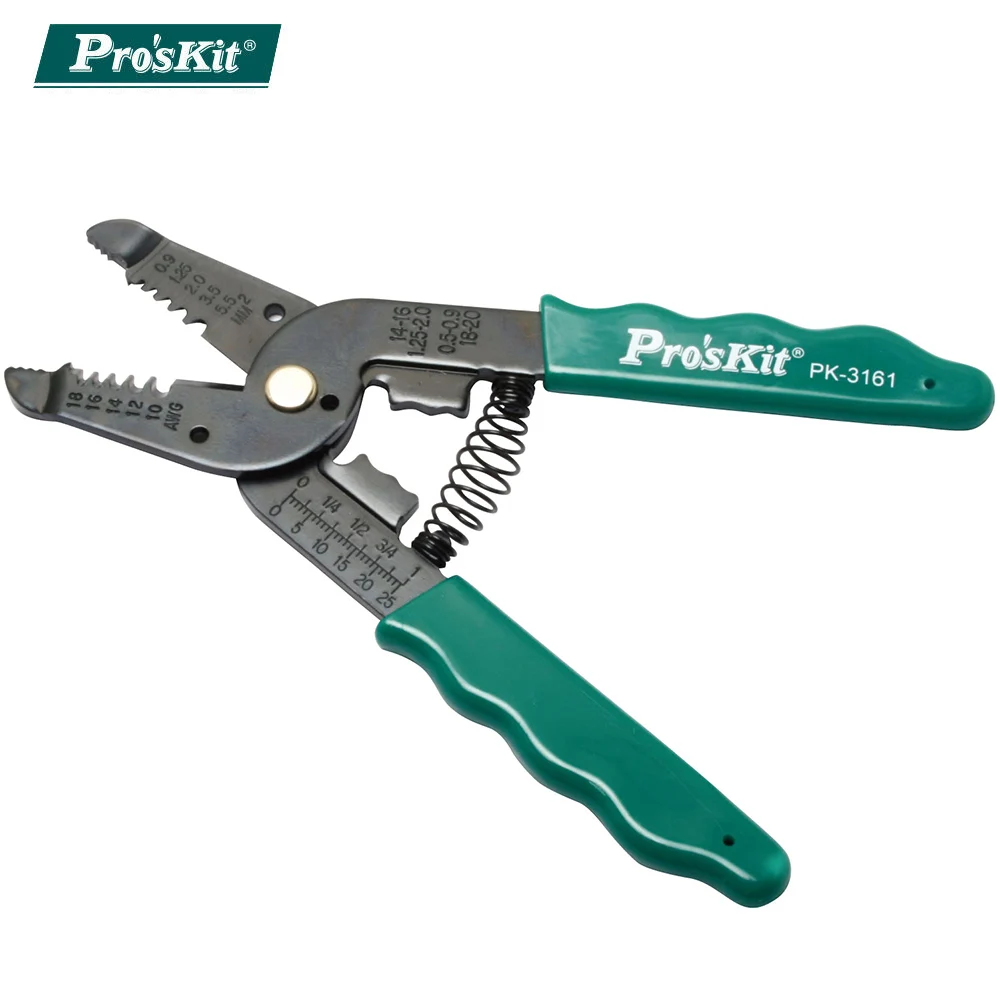 

Инструмент для зачистки проводов Pro'skit, Обжимные Щипцы 7 в 1, многофункциональные Обжимные Щипцы, инструменты, электрические