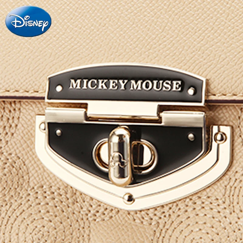 Disney Модный женский рюкзак из мягкой искусственной кожи с Микки Маусом милым