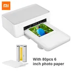 Портативный фотопринтер Xiaomi Mijia с высоким разрешением, автоматический Ламинирующий мгновенный принтер