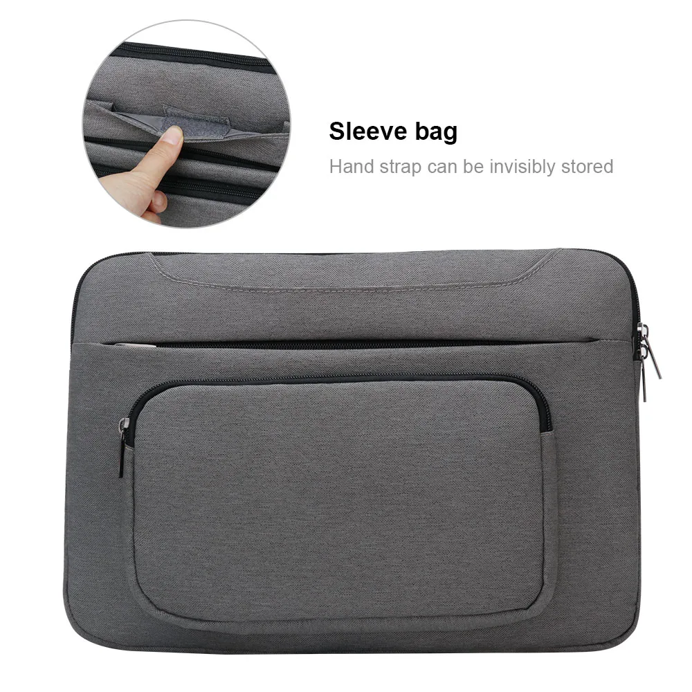 iCozzier 13.3 inch Front Pocket Laptop Sleeve Large Capacity Handbag Protective Business Case Bag for 13 Ultrabook/Notebook | Компьютеры и