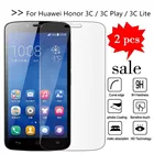 Стекло для Huawei Honor Holly, 2 шт., защита экрана, закаленное стекло для Huawei Honor 3C  3C Play  3C Lite, защитная пленка