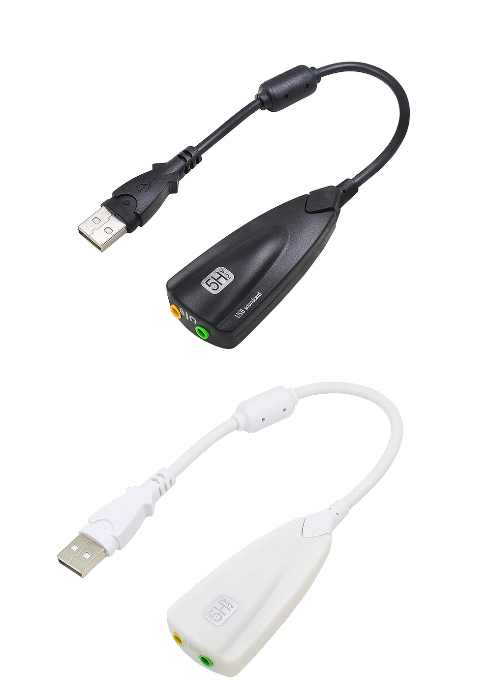 TISHRIC антимагнитный Внешний USB звуковая карта 7,1 адаптер 5HV2 3D Аудио гарнитура микрофон 3,5 мм для ноутбука ПК Профессиональный