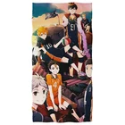 Подростковый волейбол Haikyuu! Быстросохнущее пляжное полотенце из микрофибры, Мочалка для лица, плавательное Полотенце Для Серфинга, банное полотенце s