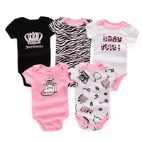 ircomll 5pcsset 2021 summer baby boy girl clothes newborn baby cute cotton bodysuits overalls and jumpsuits toddler clothing