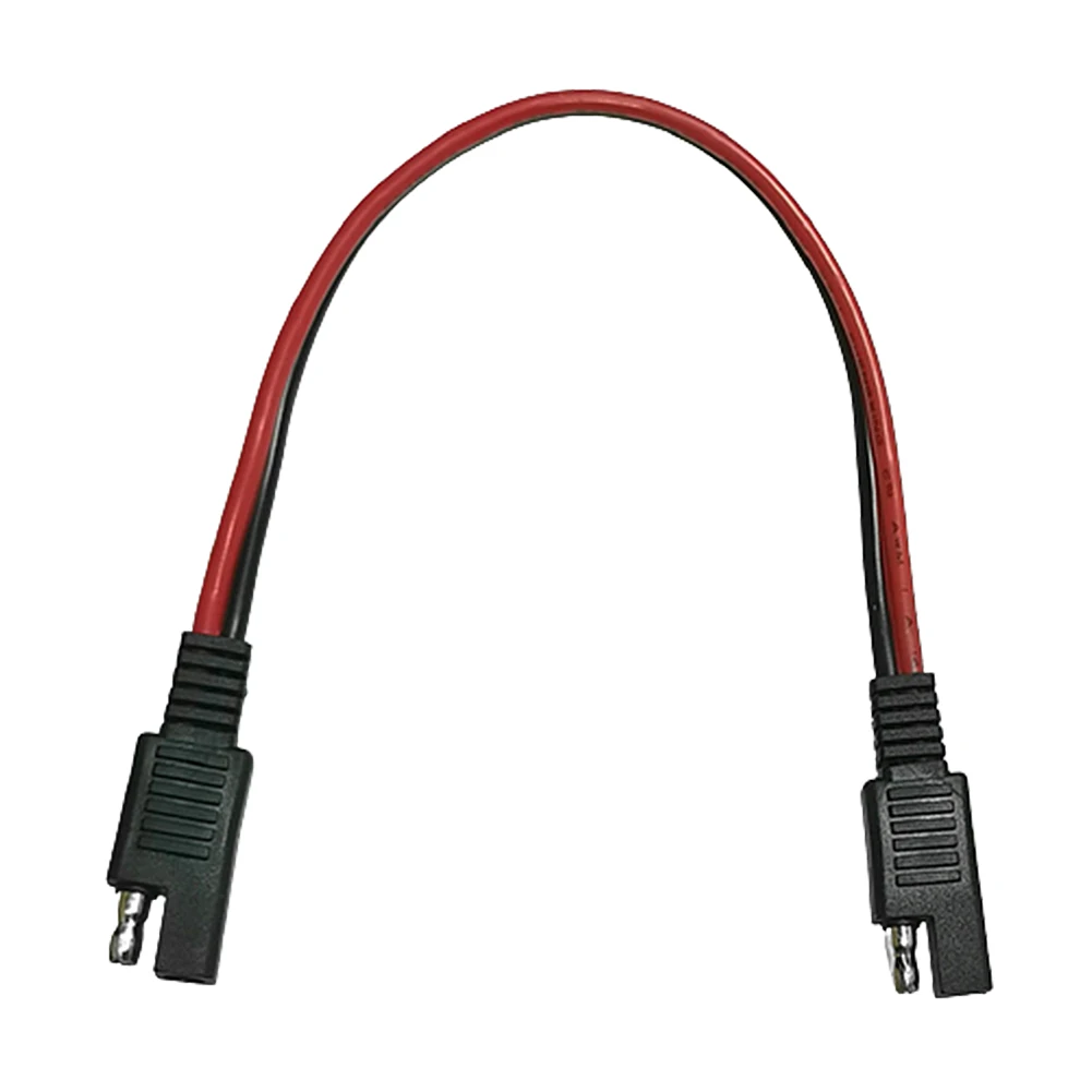 2-контактный Штекерный провод 14AWG 30 см SAE Удлинительный кабель питания адаптер