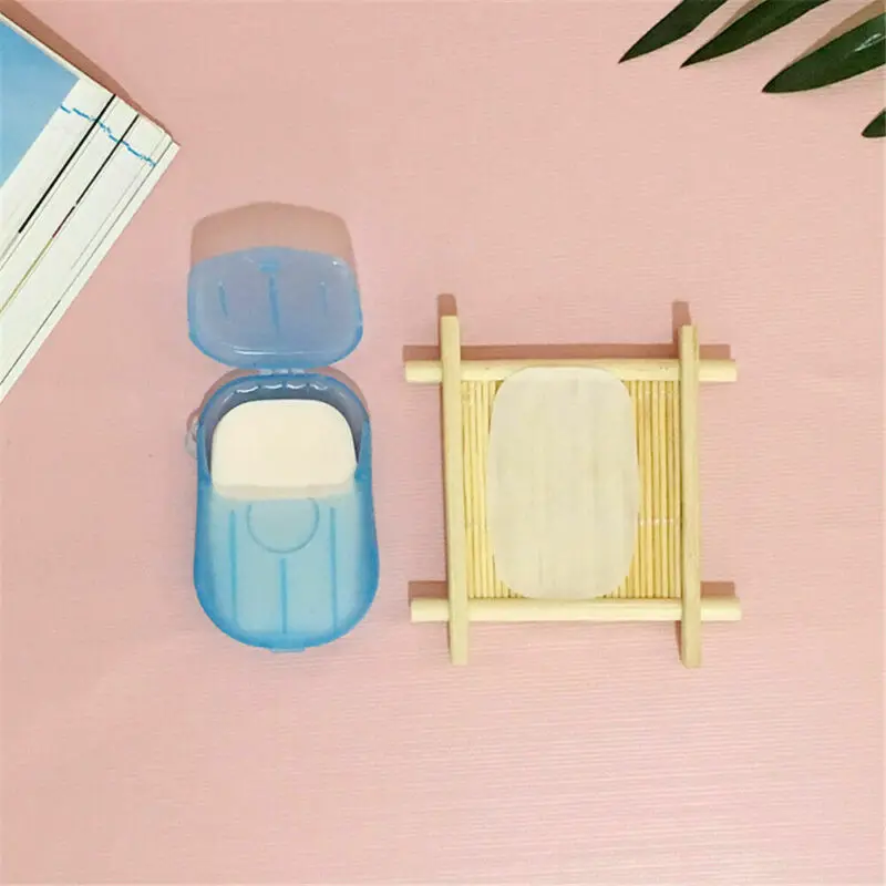 20 шт. дорожная бумага для мыла моющая ручная ванна чистые ароматизированные