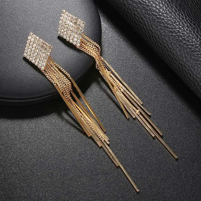 Женские серьги крупные в стиле хип-хоп европейские и индийские эффектные