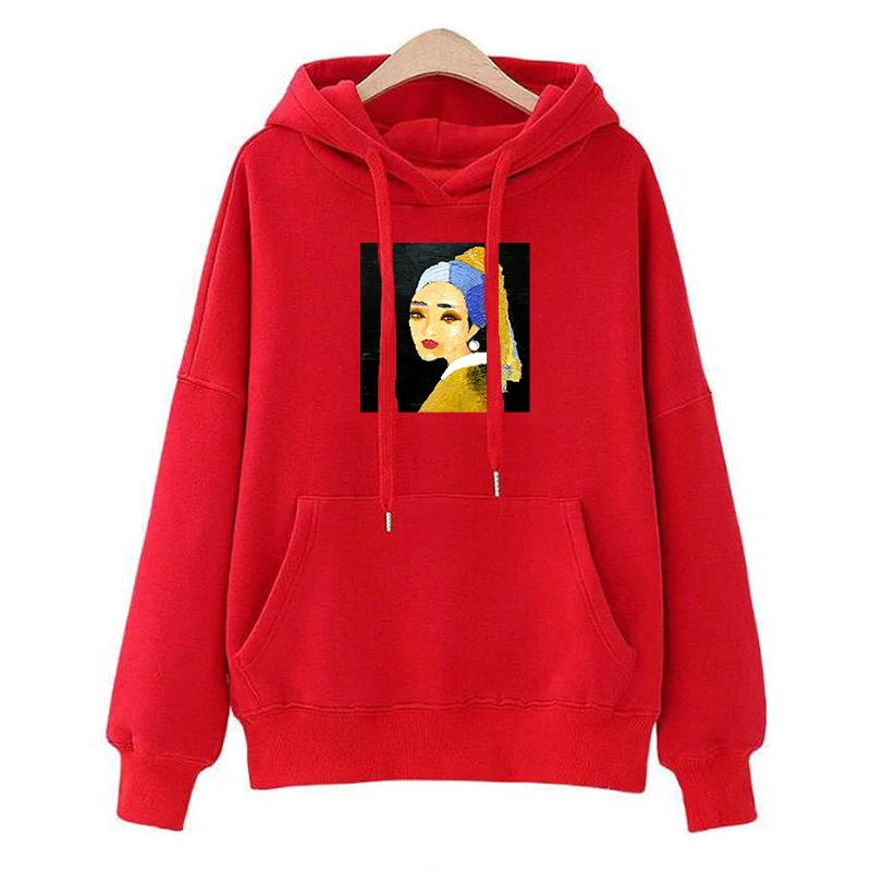 

Harajuku Funny Cartoon Turtleneck Hoodies Women Autumn Winter Warm Graphic Print Sweatshirt Hip Hop Long Sleeve Hoody Female