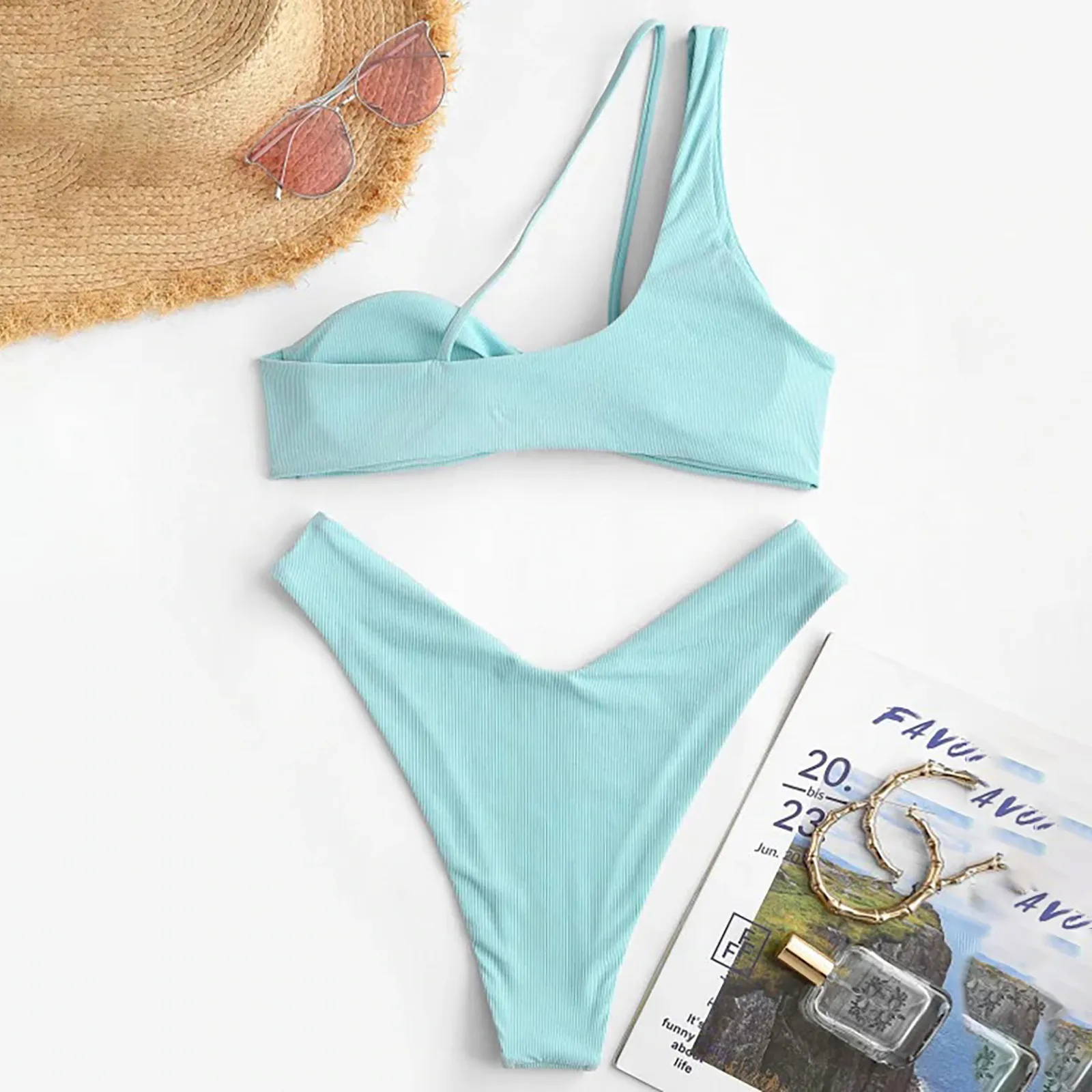 2 можно носить двумя способами Лето Женские модные кожаные сандалии Разделение