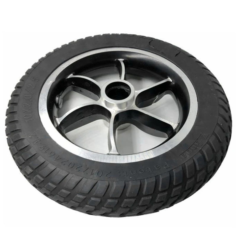 

10 Inch Electric Scooter Tire Tyre 10 x 2/10 x 2.5 Solid Tire Damping Tire Rubber Wheels Tyres for M365 M365 Pro