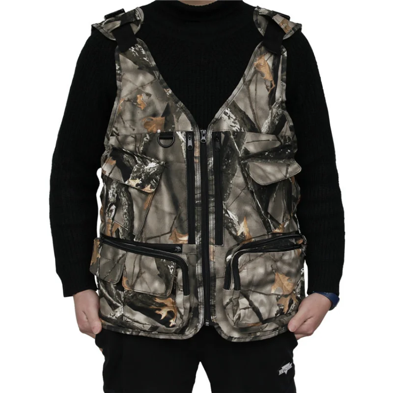 

Fishing Clothing Multifunctional Camouflage Waterproof Fishing Vest Tactical Vest Fishing Life Vest Fly Fishing Vest