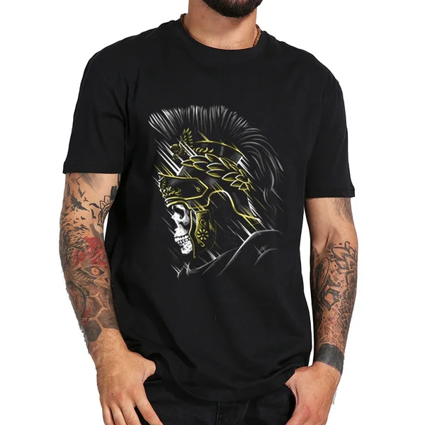 

roman skull t shirt t-shirt cottonmen larga for boys