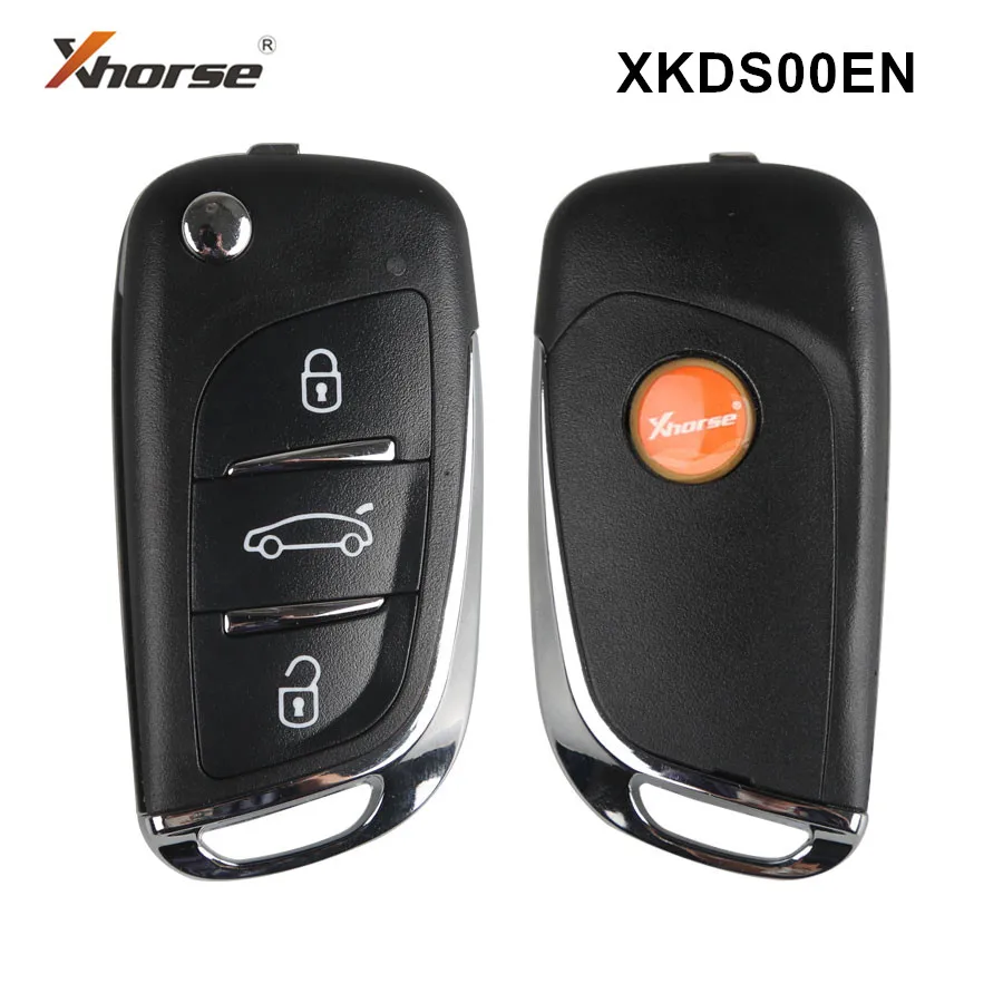 

5 шт. Xhorse 3 кнопки DS Тип VVDI проводной дистанционный ключ XKDS00EN для Volkswagen работает с VDI VVDI2 Mini Key tool max