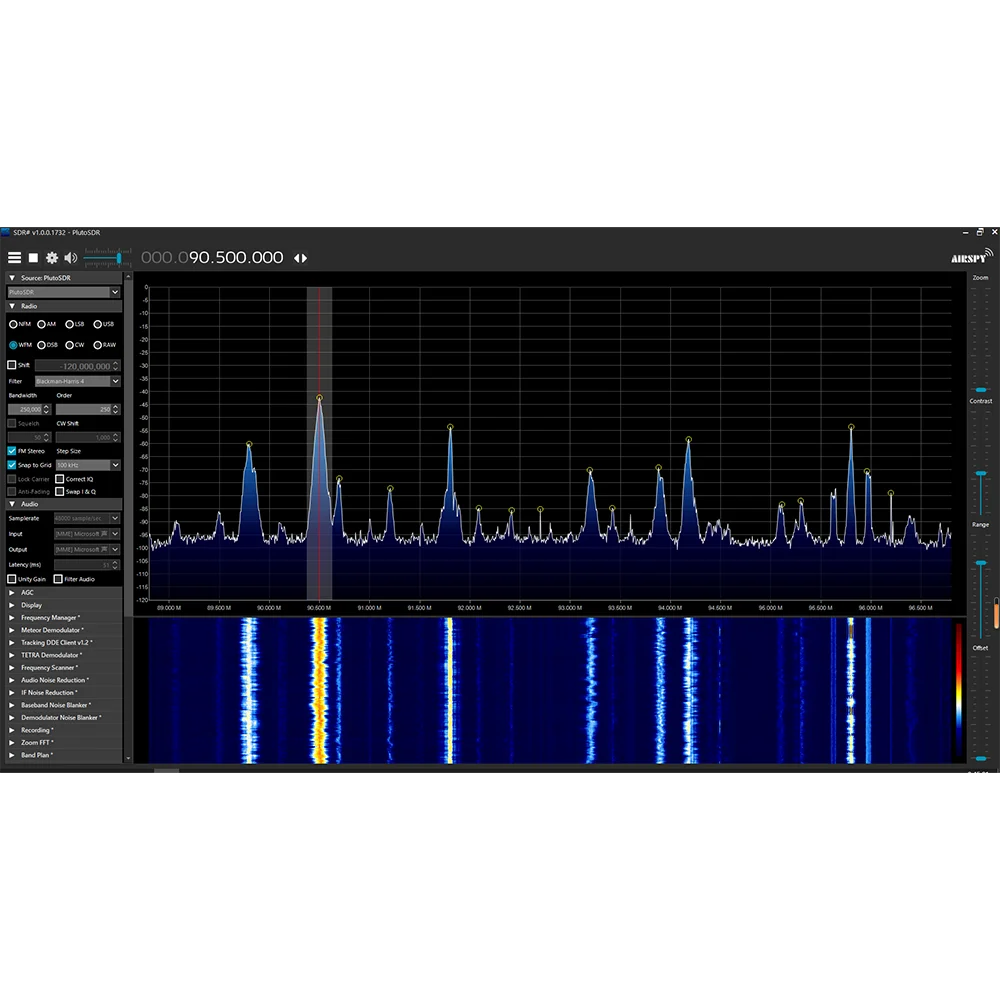 Приемник радио Pluto SDR 70 МГц ~ 6 ГГц AD9363 радиоприемник/передатчик RX/TX совместим с ADI