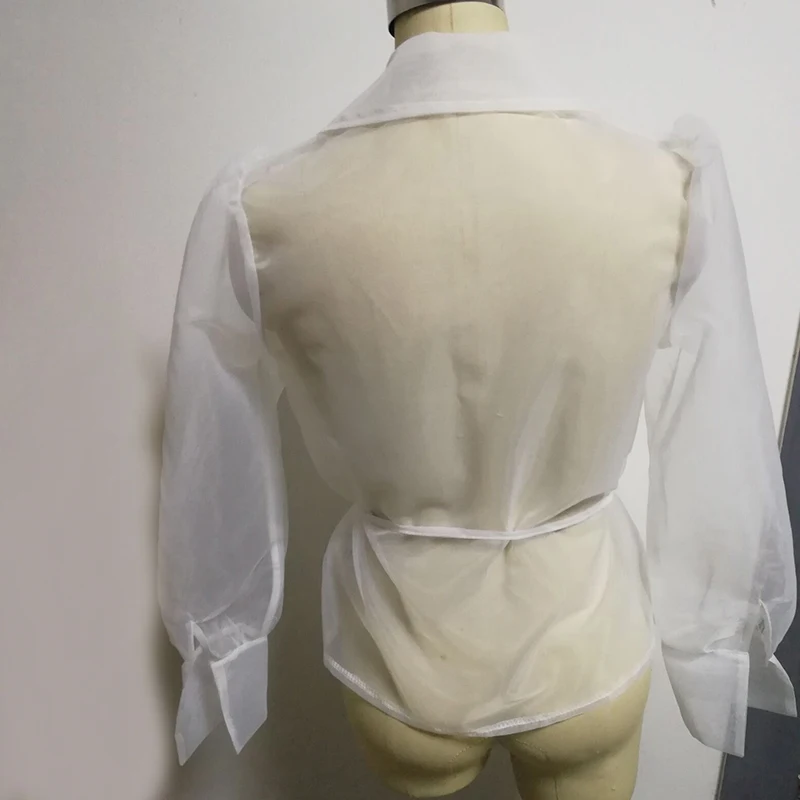 Элегантная блузка женская Кружевная футболка Повседневная приталенная Женская