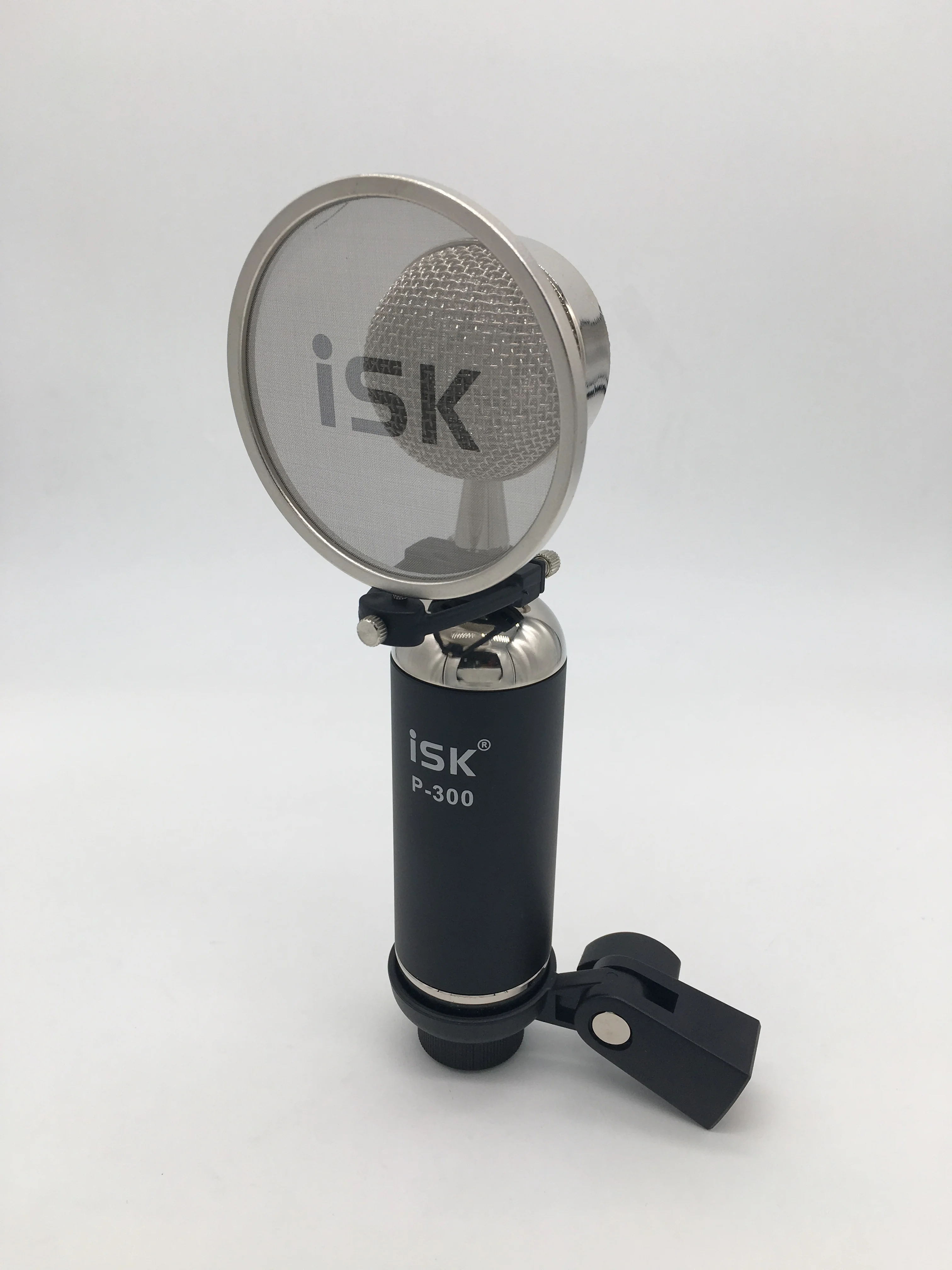 Микрофон ISK для компьютера и караоке профессиональный конденсаторный микрофон