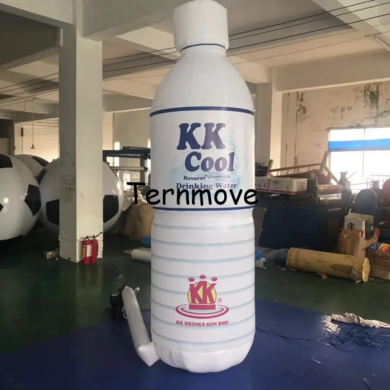 Надувная бутылка с пивом для рекламы Акционная форма реплики печатью цифровая