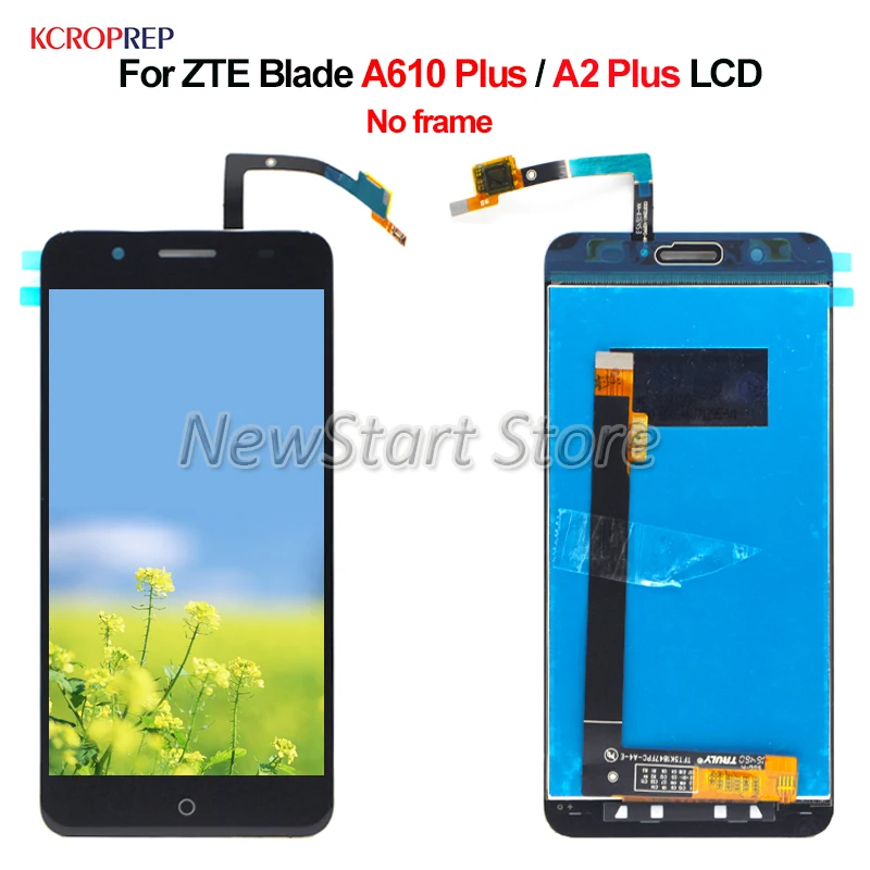 Для ZTE Blade A610 Plus A2 ЖК-дисплей кодирующий преобразователь сенсорного экрана в сборе