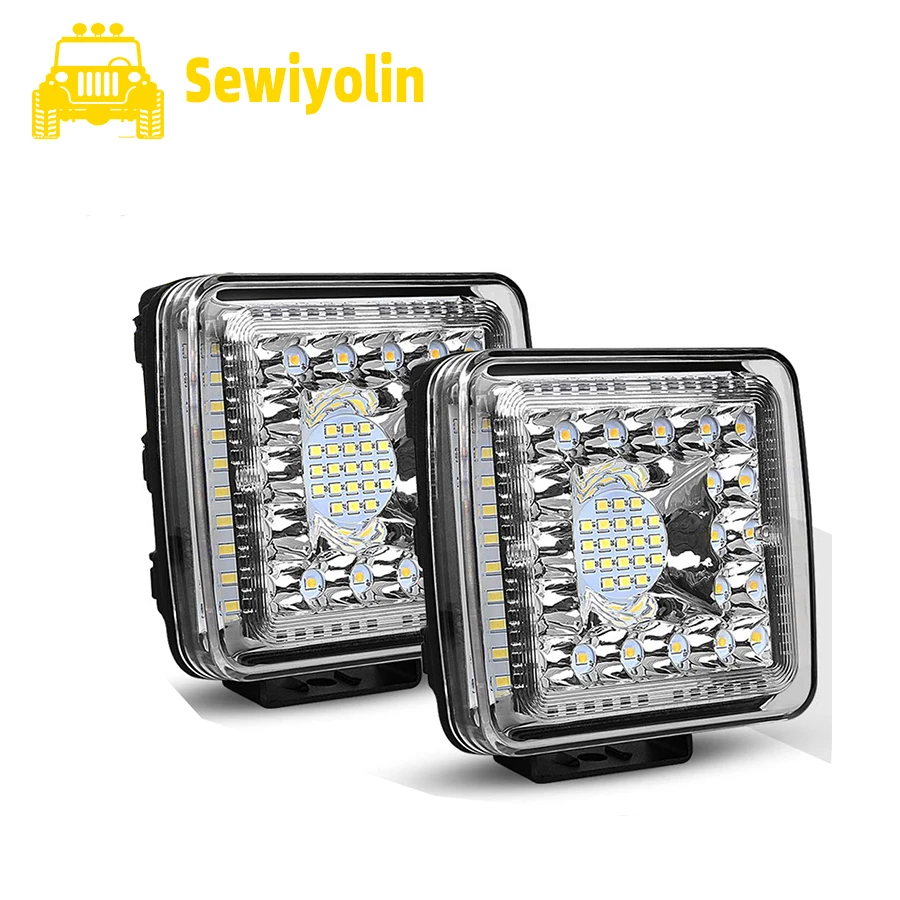 

Car Accessories Work Led Fog Light Bar 4X4 4inch Offroad Truck Bus Boat Assembly ATV UTV SUV IP67 For Jeep For Lada 231W 6000K