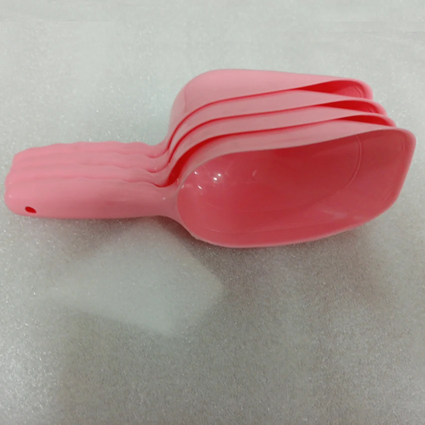 Пластик Кухня травяной порошок риса соль сахар специи ложка для муки Совок