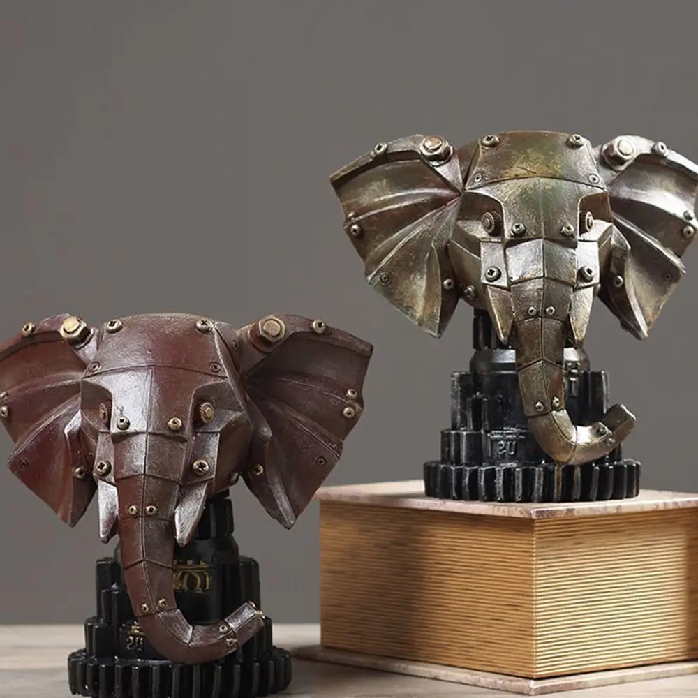 

1PCS EUROPEAN RETRO IMITATION MACHINERY HOME LIVING ROOM PARTITION CABINETS DESKTOP ORNAMENTS CLUB WINDOW DECORATIONS LU530159