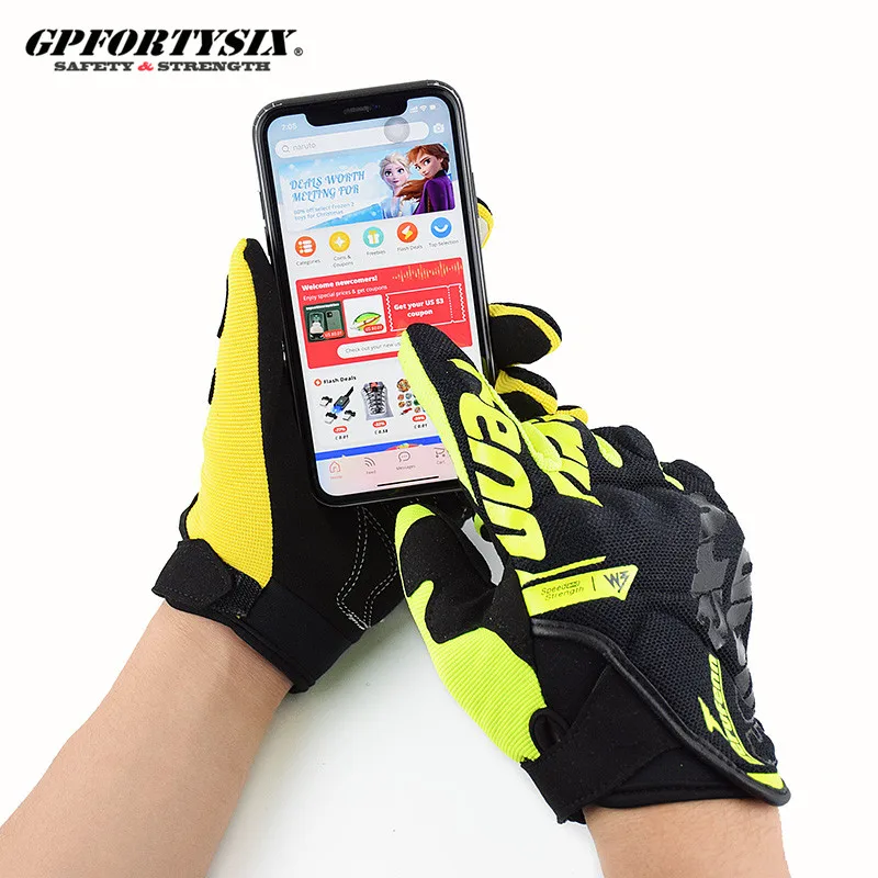 Summer Breathable Motorcycle gloves Racing Luva Motoqueiro Guantes Motocicleta Luvas de Cycling ATV Rider Moto Protector | Автомобили и