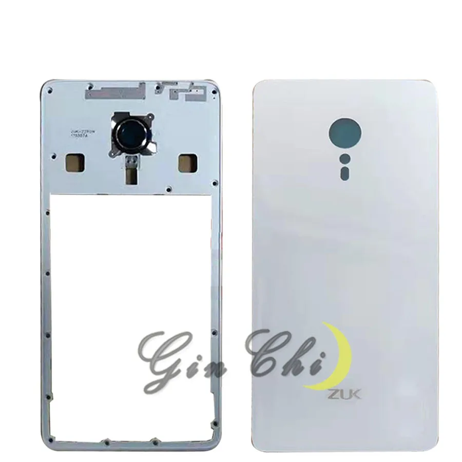 lenovo ZUK Z2 pro Задняя крышка батареи Задняя стеклянная линза ZUK Z2 pro передняя рамка и средняя рамка части черный/белый