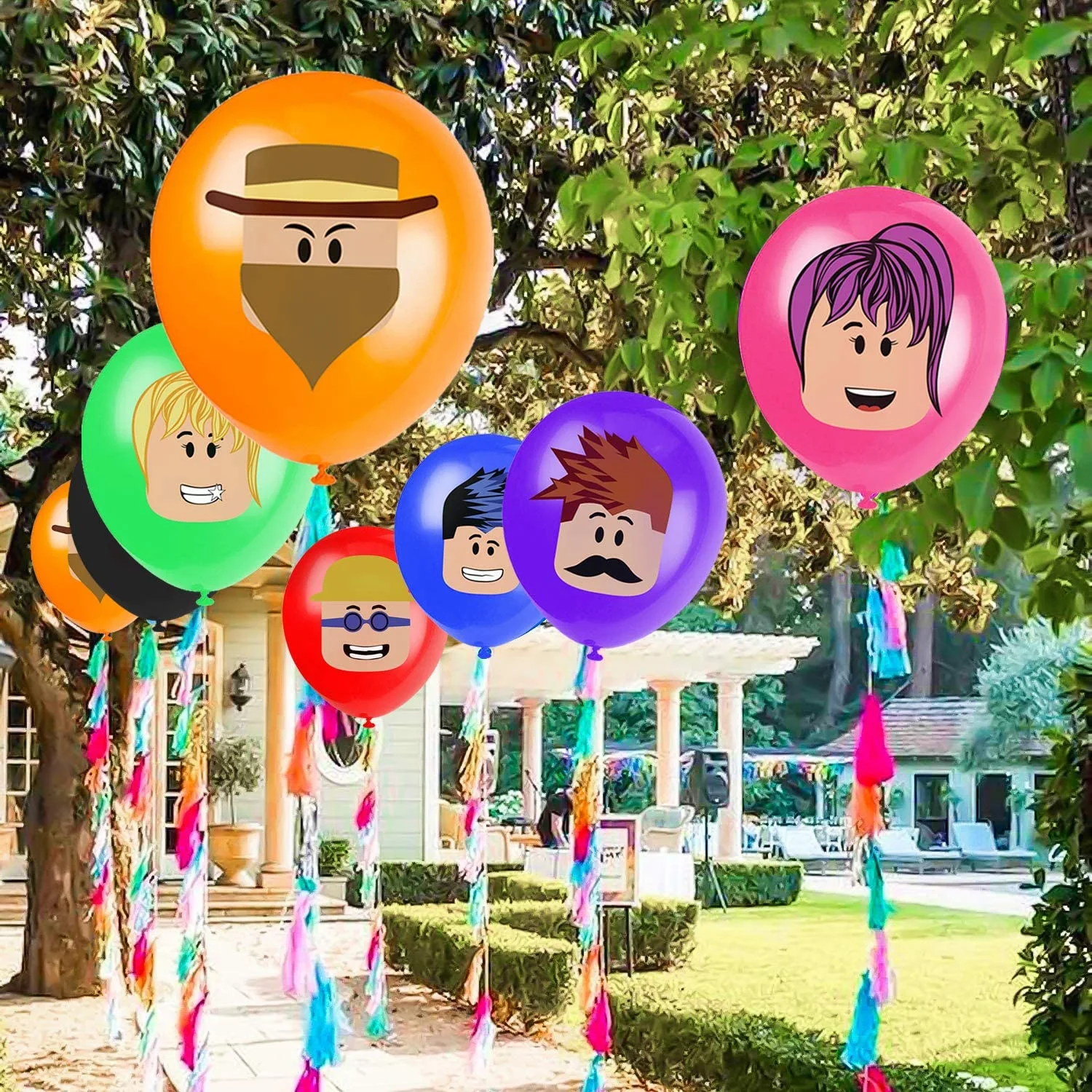 

Robloxing Balloons Set Balloon Children Baby Balloon Birthday Party Decoration Set Kids Game Balloon Kid ChildrenToy Gift