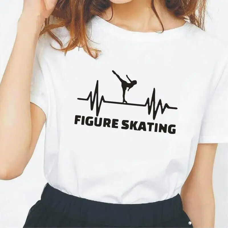 Футболка женская с коротким рукавом смешной Повседневный Топ изображением