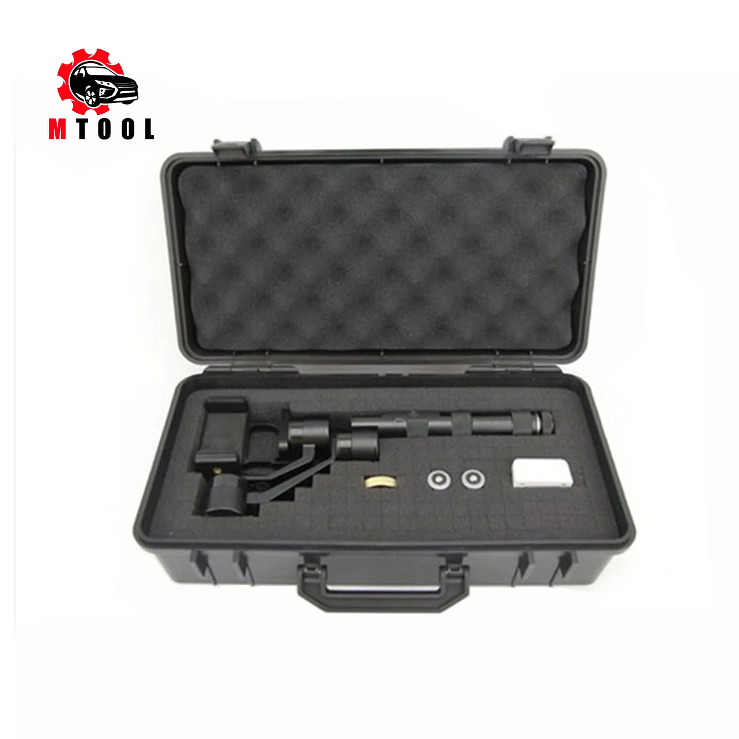 

Portable instrument box photography equipment box plastic safety storage toolbox With pre-cut sponge