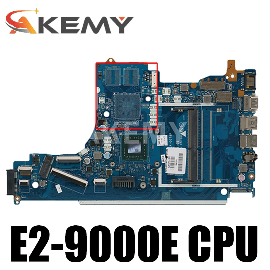 

High quality L20479-001 For HP 15-DB Series Laptop Motherboard EPV51 LA-G078P with E2-9000E CPU DDR4 100% Fully Tested