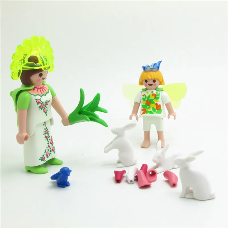 Немецкие виниловые куклы Playmobil из аниме лошади единорог мультфильм фигурки